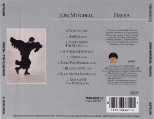 Joni Mitchell - Hejira - Back